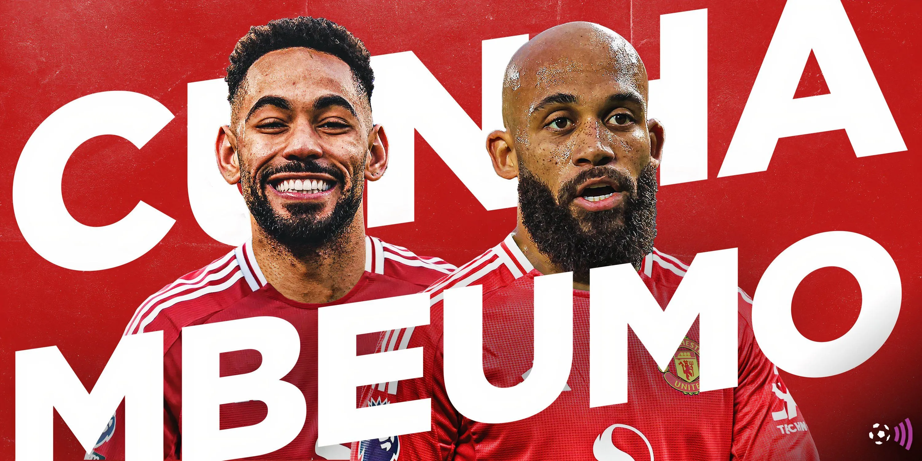 Hai tiền đạo Cunha và Mbeumo tập luyện cùng Manchester United trong buổi chuẩn bị mùa giải